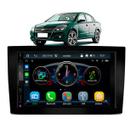 Multimídia 7pol Sem Fio Bluetooth USB Com CarPlay e Android Auto Moldura GM Vectra GT Meriva Montana Corsa Compatibilida