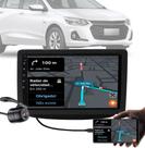 Multimídia 9" Polegadas GM Onix 2020 em Diante + Câmera de Ré + Moldura + Interface de Volante