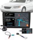 Multimídia 9" Polegadas Hyundai Azera 2008 até 2012 Bluetooth Espelhamento + Câmera de Ré + Moldura + Adaptador de Antena + Chicote