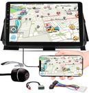 Multimídia 9" Polegadas Kicks 2017 Em Diante Espelhamento USB Bluetooth + Câmera de Ré + Moldura + Chicote Ligação + Adaptador Antena