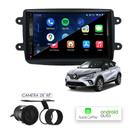 Multimídia CarPlay e Android Auto Captur 2017 em diante
