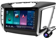 Multimídia Creta 2016 a 2021 10" Android GPS TV Camera Ré