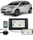 Multimídia Fiat Bravo Espelhamento Bluetooth USB SD Card + Moldura + Câmera Borboleta