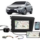 Multimídia Honda Civic 2012 2013 2014 2015 2016 Espelhamento Bluetooth USB SD Card + Moldura + Câmera Borboleta + Chicote + Adaptador de Antena + Inte Multimídia Honda Civic 2012 2013 2014 2015 2016 Espelhamento Bluetooth USB SD Card + Moldura + Câmera Borboleta + Chicote + Adaptador de Antena + Inte