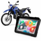 Multimídia Moto 5 Pol Yamaha Lander 250 2007 até 2026 Com Apple Carplay e Android Auto Bluetooth Sem Fio À Prova DÁgua