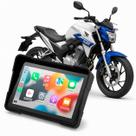 Multimídia Moto 5 Polegadas Mp5 Honda CB250 Twister 2016 a 2022 Carplay e Android Auto Bluetooth Sem Fio À Prova Dágua