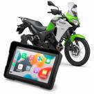 Multimídia Moto 5 Polegadas Mp5 Kawasaki Versys 300 2017 até 2026 Carplay Android Auto Bluetooth Sem Fio À Prova Dágua