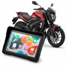 Multimídia Motos 5 Polegadas Mp5 Bajaj Dominar 200 2023 até 2026 Carplay e Android Auto Bluetooth Sem Fio À Prova Dágua