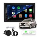 Multimídia MP10 CarPlay e Android Auto Fiesta 2003 a 2014