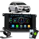Multimídia MP5 7 Polegadas IPS Bluetooth USB Com CarPlay e Android Auto Sem Fio Moldura Ford Focus 2009 a 2013 Câmera Multimídia MP5 7 Polegadas IPS Bluetooth USB Com CarPlay e Android Auto Sem Fio Moldura Ford Focus 2009 a 2013 Câmera
