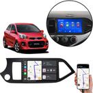 Multimídia MP5 Picanto 2012-2017 9 Polegadas Android-Auto/CarPlay Bluetooth FM USB