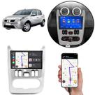 Multimídia MP5 Sandero 2007 2008 2009 2010 2011 - 9 Polegadas Android-Auto/CarPlay Bluetooth FM USB