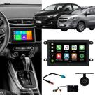 Multimidia Onix/Prisma/Spin Android 12 Tela 7 Pol. HT-6023CA Bluetooth Android Auto e Carplay + Moldura e Chicotes