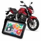 Multimídia para Moto Yamaha Fazer 250 5 Polegadas com Carplay Android Auto Bluetooth Espelhamento S/Fio À prova dágua