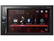 Multimídia Receiver Pioneer 2 Din Dmh-G228Bt Tela 6,2 Polegadas Bluetooth Usb Radio Am Fm Auxiliar
