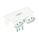 Multiplicador USB Daneva Carregador 2 USB Saida 5V 1,5A + 2 Tomadas
