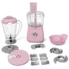 Multiprocessador de Alimentos Britania Lovers BMP1100RS - 1000W - 2.2L - 1.25L - 220V - Rosa