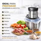 Multiprocessador Elétrico de Alimentos 2 ou 3 Litros 127V ou 220V 4 Lâminas Processador de Alimentos Multiprocessador Elétrico de Alimentos 2 ou 3 Litros 127V ou 220V 4 Lâminas Processador de Alimentos