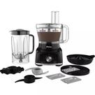 Multiprocessador Philco 1400W 3,2L Preto 110V Multifuncional Lâminas Aço Inox