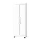 Multiuso / Armário / Roupeiro / organizador / Sapateira TEX com Chave 02 Portas e 05 Repartições Cor Branco