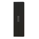 Multiuso / Armário / Sapateira / Organizador LUMI 02 Portas e 05 Repartições Cor Preto fosco ultimas UND Multiuso / Armário / Sapateira / Organizador LUMI 02 Portas e 05 Repartições Cor Preto fosco ultimas UND
