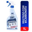 Multiuso com Bicarbonato e Álcool 1L com gatilho GUIMARÃES LIMPA TÊNIS Multiuso com Bicarbonato e Álcool 1L com gatilho GUIMARÃES LIMPA TÊNIS