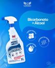 Multiuso com Bicarbonato e Álcool 1L com gatilho GUIMARÃES LIMPA TÊNIS