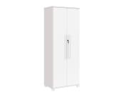 Multiuso Dallas 100% MDF Pés em Madeira com Chave Branco