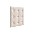 Multiuso de Quarto Bebê Kit Capitonê Courano p/ Berço Retrô Bege - Peroba