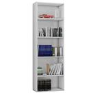 Multiuso Livreiro Melany Nichos 4 Prateleiras Branco Multiuso Livreiro Melany Nichos 4 Prateleiras Branco