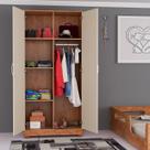 Multiuso Roupeiro 2 Porta Para Quarto Escritório Lavanderia