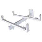 Multivisão Suporte de Parede p/ Forno Microondas ou Elétrico F200-BR Branco Multivisão Suporte de Parede p/ Forno Microondas ou Elétrico F200-BR Branco