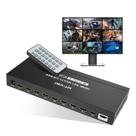 Multivisualizador HDMI MT-VIKI 4K 9x1 com comutador remoto IR 4K @30Hz