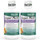 Multivitaminas líquidas Vital Earth Minerals Super Multi, pacote com 2