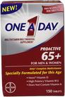 Multivitaminas ONE A DAY Proactive 65+ - 150 Comprimidos (Homens e Mulheres)