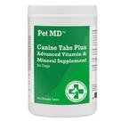 Multivitaminas Pet MD Canine Tabs Plus 365 com sabor de fígado