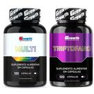 Multivitaminico 120 Caps + Triptofano 120 Caps Growth