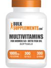 Multivitamínico BulkSupplements para Mujeres 50+ con Aceite de Pescado 300 cápsulas blandas
