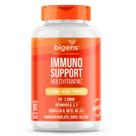 Multivitamínico Immuno Support D3 2000Ui Vitaminas A, C, E Llisina Alho Própolis Complexo B B9, B12 Magnésio Quelato, Zinco e Selênio 9
