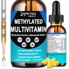 Multivitamínico metilado AMENQ HHealth 8 em 1 para homens, mulheres e crianças
