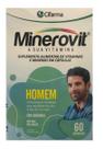 Multivitamínico Minerovit Homem 60 Cps - Cifarma Multivitamínico Minerovit Homem 60 Cps - Cifarma