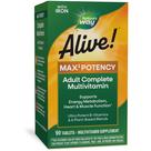 Multivitamínico Nature's Way Alive! Max3 Potency 90 comprimidos