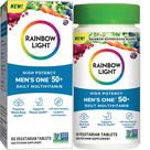 Multivitamínico Rainbow Light Men 50+ com vitamina C, D e zinco 60 comprimidos