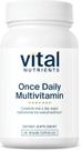 Multivitamínico Vital Nutrients, uma vez ao dia, vegano, 30 cápsulas