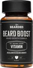 Multivitamínicos para o crescimento da barba Live Bearded Beard Boost 30 dias