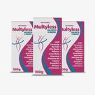 Multyless Chá Misto à Granel - 100g - Kit 3 unidades