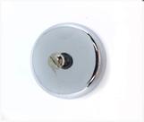 Mundial tampa plug p/ saida parede 1/2 c/ canopla cr 1/2 Mundial tampa plug p/ saida parede 1/2 c/ canopla cr 1/2