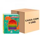 Mundo pop it! dinossauros - caixa fechada - 4 unidades - Blu Editora