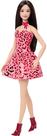 Muñeca Barbie Fashionistas 246 Cabello Negro con Vestido