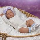Muñeca Reborn Bebé GUESSBELLY 50 cm Piel 3D con Venas Visibles Muñeca Reborn Bebé GUESSBELLY 50 cm Piel 3D con Venas Visibles